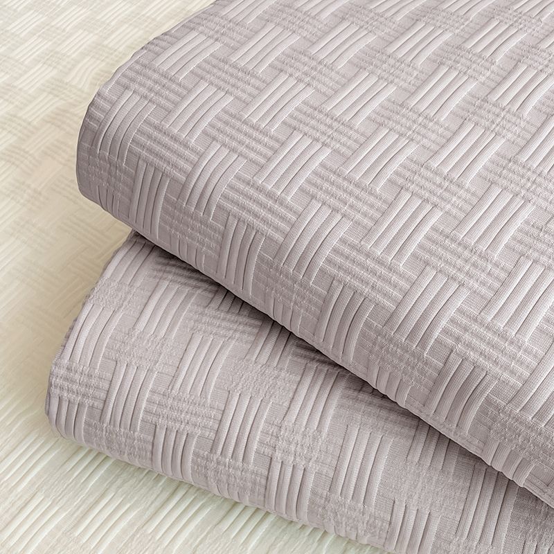 Bettlaken Sommer Gewaschene Baumwolle Garngefärbt Bettlaken Kissenbezüge Studentenwohnheime Einzel und Doppel