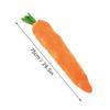 Durable Plush Carrot Dog Chew Toy with Squeaker Sound Interactive Vegetable Pet Toys Small Medium Large for Dogs Accessories