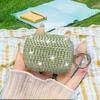 Diamond Studded Earphone Case, Water Diamond Earphone Case with Diamond Earphone Protective Cover, Apple Airpods Diamond Sticker Protective Case