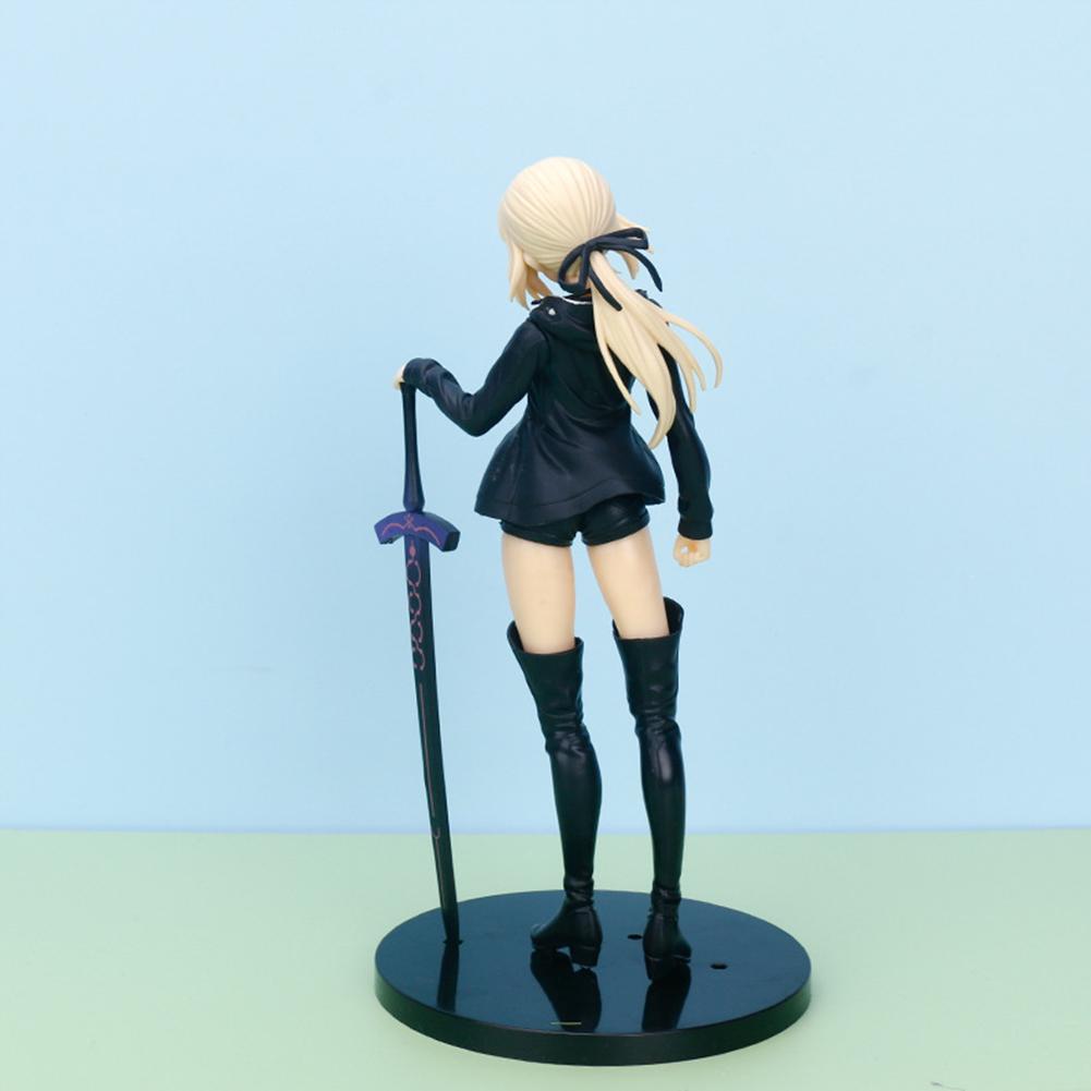 24CM FATE STAY NIGHT FGO Altria Pendragon Game Figure Standing posture Action figures Model Decoration Doll Collection Toy Gift