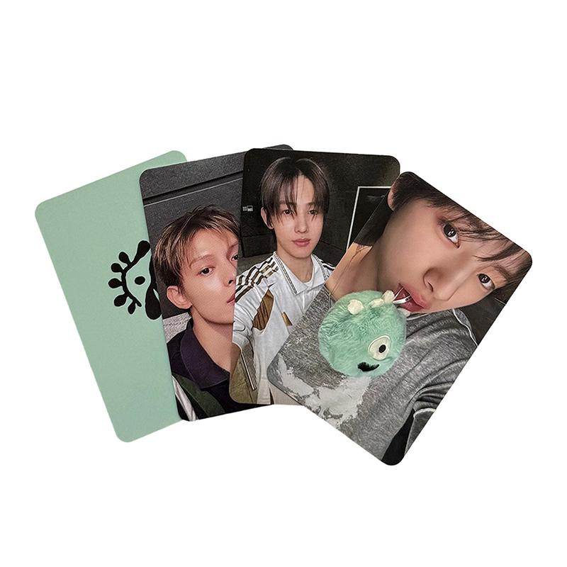 6Pcs/Set Double Sides Printing Bright Film Lomo Card Keonho Juhoon Seonghyeon Martin Printd Photocards Fans Gift Collection