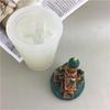 Resin Casting Mold Cathedral Shape Figurines Mould Versatile DIY Crafts Supplies