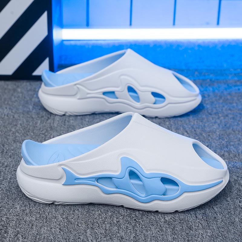 Summer Shark Slippers: Men s & Women s Anti-slip, Anti-odor, Thick Sole, Soft Sole Sandals for Casual Outdoor & Home Use.