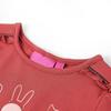 T-shirt pour enfants à manches longues rose brûlé 92/104/116/128/140