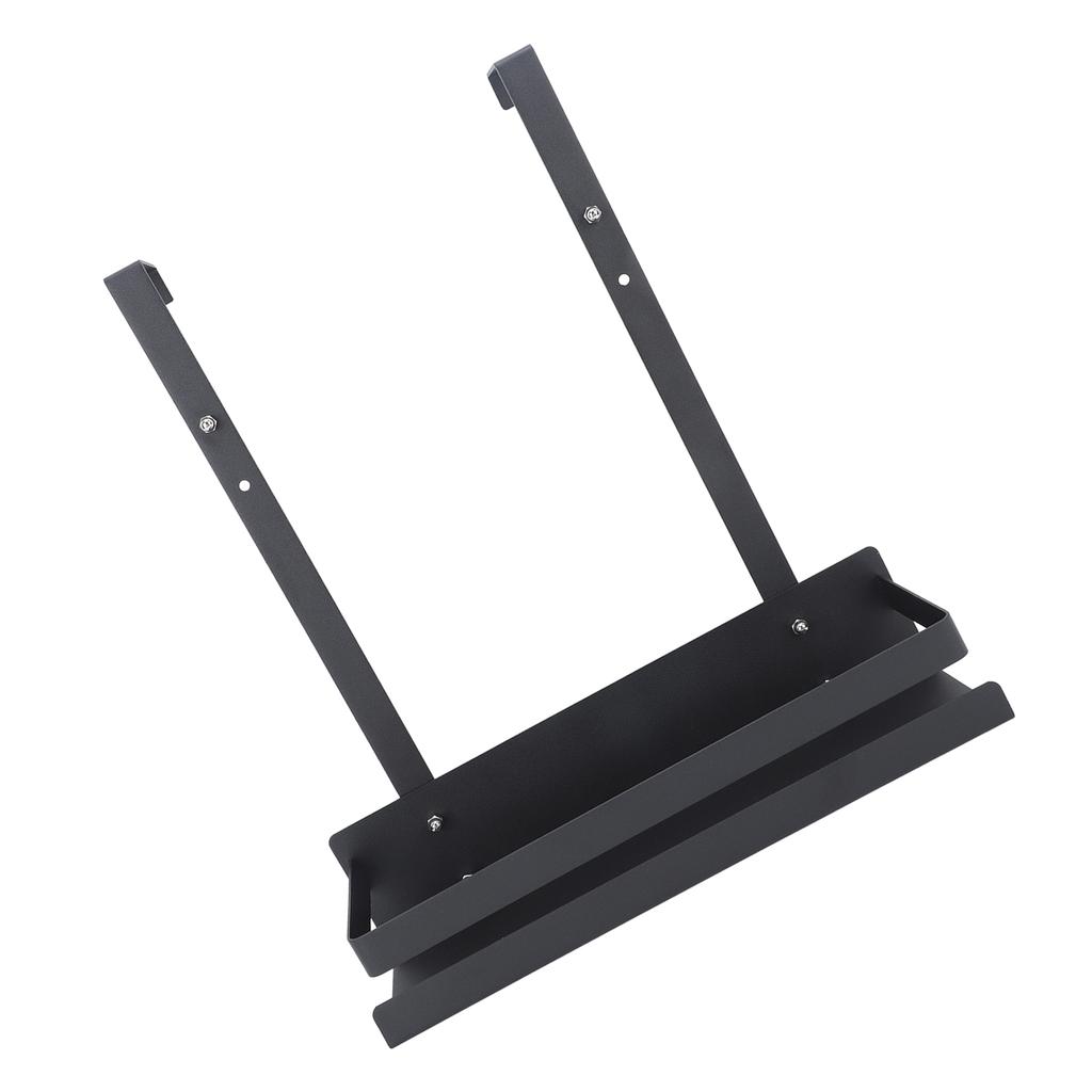 Badezimmer Hängeorganizer Schwarz Platzsparend Eisen Wasserdicht Multifunktional Duschhängeaufbewahrung Caddy für Bad