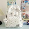 Schoolbag Schoolbag Junior High School Girls Girl Heart Atmosphere Polka Dot Bow Versatile High Value Female Student Backpack High School