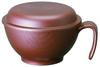 Skater Suppenschüssel, Holzmaserung, mit weichem Deckelgriff, Braun, Made in Japan, 340 ml, NBLS2HF