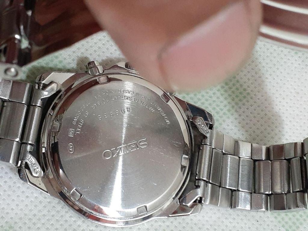 [USED] SEIKO Chronograph Watch Stainless Steel