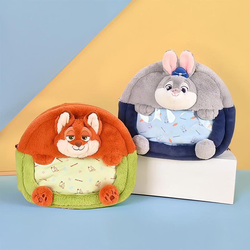 Zootopia Judith Sloth Laverne Hopps Nick Wilde Large Backpack Capacity Holiday