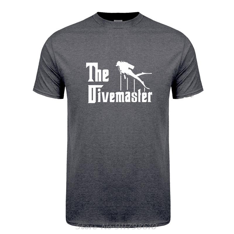 Neu Das Divemaster Tauch-T-Shirt Baumwoll-Tops Tees Fitness-T-Shirt Übergroßes Unisex-T-Shirt Herrenbekleidung Streetwear Kurzarm