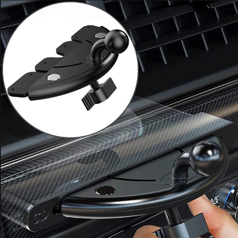 Car Cd Slot Mobile Phone Holder Accessories 17Mm Ball Head Base For Car Cd Slot Mount For Phone Gps Brackets