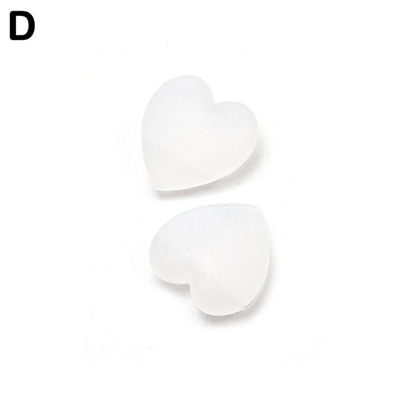 10Pcs Silicone Heart Anti Slip Ear Hook Eyeglass Eyewear Accessories Eye Glasses Grip Temple Tip Holder Spectacle Eyeglass Grip