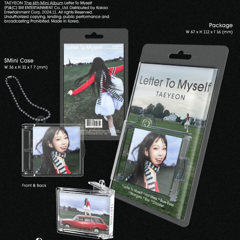 Taeyeon   Letter To Myself   6th Mini Album  sMini Ver.  Smart Album 