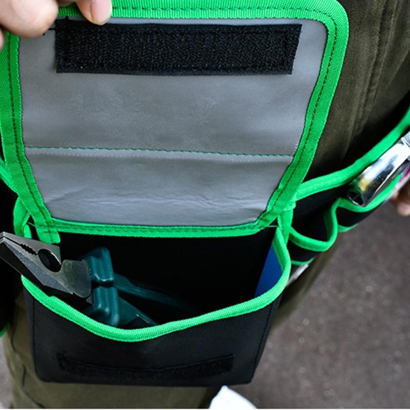 Multifunctional Electrician Tool Bag Waist Pouch Belt Storage Holder Screwdriver Organizers Garden Tool Kit Waist Bag