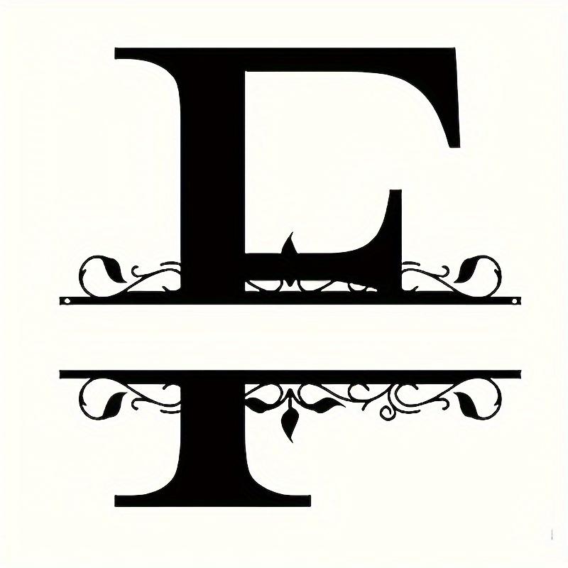 Custom Iron Nameplate - Personalized Outdoor Letter Sign, Outdoor/Indoor Wall Art Decoration, Presents for Weddings/Housewarming