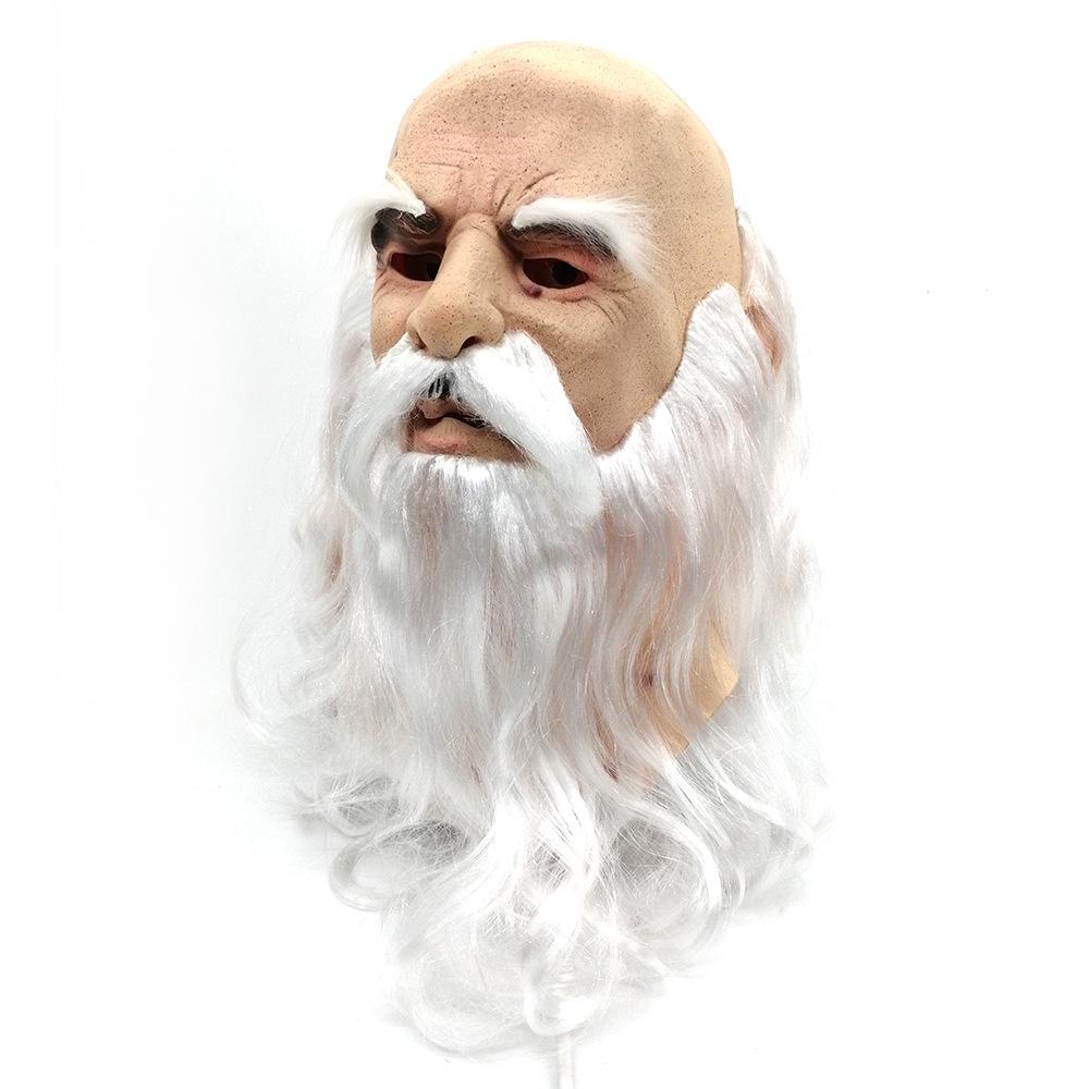 Santa Claus Mask for Christmas Parties and Role-Playing
