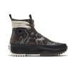 Converse Run Star Hike Zip Comfortable and Casual High-Top Canvas Shoes Unisex Snake Print Black