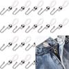 Zpsolution New Jeans Zipper Rest Holder, Anti-Slip Zipper Lock Buckle for Pants Removable Adjustable Fixing Tool