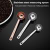 Stainless Steel Coffee Measuring Scoop Food Grade Multi Use Precise Markings for Home Baking Spice Measuring Use