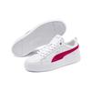 (WMNS) PUMA Smash Platform Кожаные 'Белый Яркая Роза' Женские 366487-20