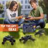 8WD Gesture Sensing Stunt Rc Cars,Toys for Ages 8-13 Remote Control Climbing Car,2.4Ghz Hand Controlled Rc Car with Spray 360 Rotation for 8 9 10 11