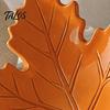 Elegant Resin Ornament for Home Creative Simulated Maple Leaf Soap Dish, Quick Drainage Laundry Modern Bathroom Sink Accessories Soap, Stylish