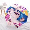 1pc Colorful Anime Character Outdoor Umbrella - Automatic Opening/Closing, Portable 3-Fold Design, 8-Rib Iron Frame, Perfect Gift for Fans, Trave