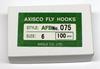 AXISCO Fliegenhaken (100er-Packung) AFB 075-#6 Angelhaken
