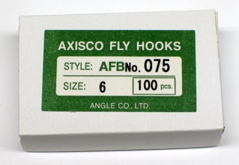 AXISCO Fliegenhaken (100er-Packung) AFB 075-#6 Angelhaken
