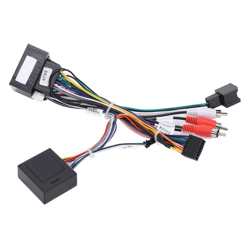 Audio Wiring Harness with CAN Bus Box 16Pin Replacement for Cruze Malibu