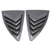 Pair of Rear Side Window Louver Air Vent Left Right Window Shutter Cover Trim Replacement for GT86