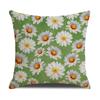 Little Daisy Letters Throw Pillow Covers With Digital Printing Of Short Plush Fabric Car-Shaped Sofa Cushion Home Decor