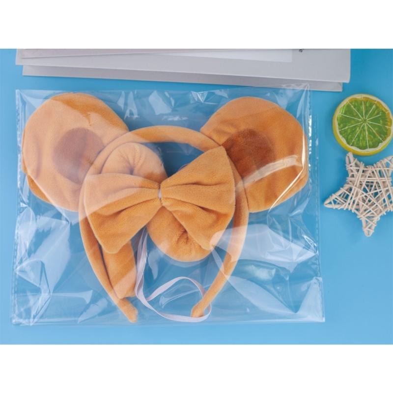 Monkey Ear Headband Tail Bowtie, Kids Animal Cosplay Set Halloween Animal Outfit