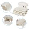 12pcs/set White Hair Dye Perm Insulation Clips Black Hot Roller Super  Professional