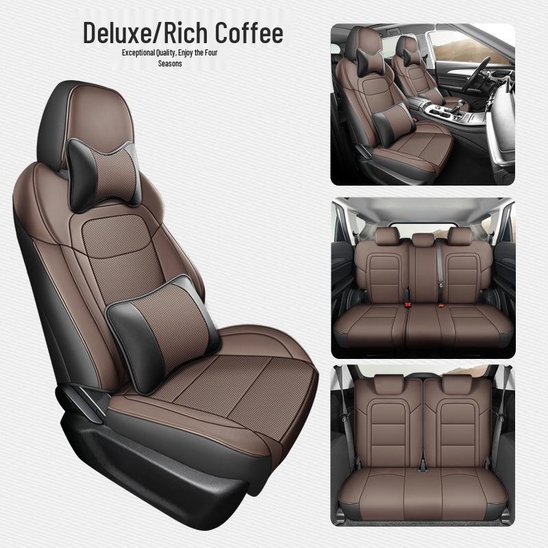 Jetour X70 7-Seater Full Leather Car Seat Cushion - All-Season, Universal Fit