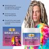 Edge Control Braid Styling Gel Control Frizz and Edges Gel Smooth Hair Wax Frizzy Hair Edge Styling Gel 100g