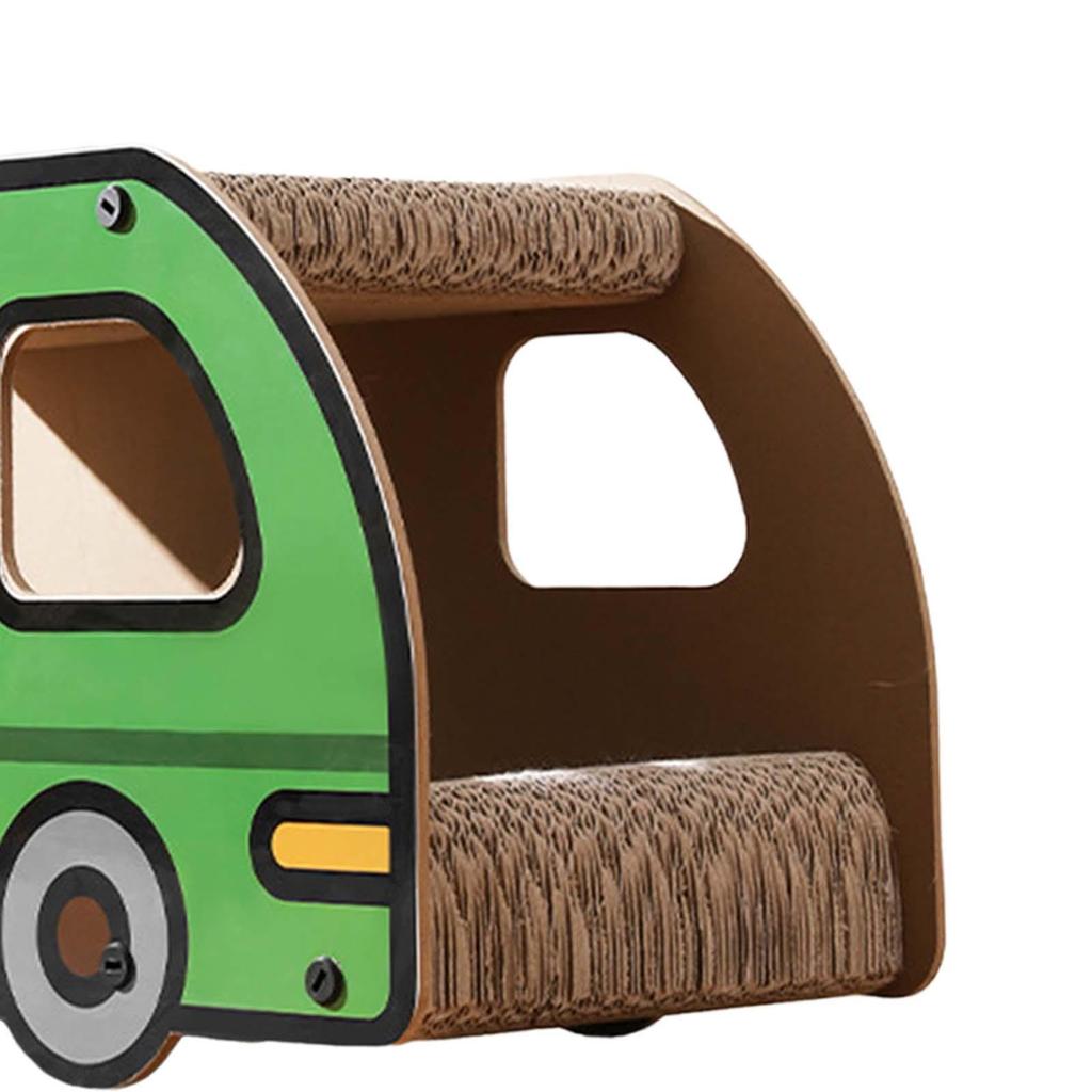 Cat House Scratching Board, Truck Cat Scratch Board Playing Sleeping Scratch Pad, Pet Toy for Kitten Small Medium Cat Kitty,