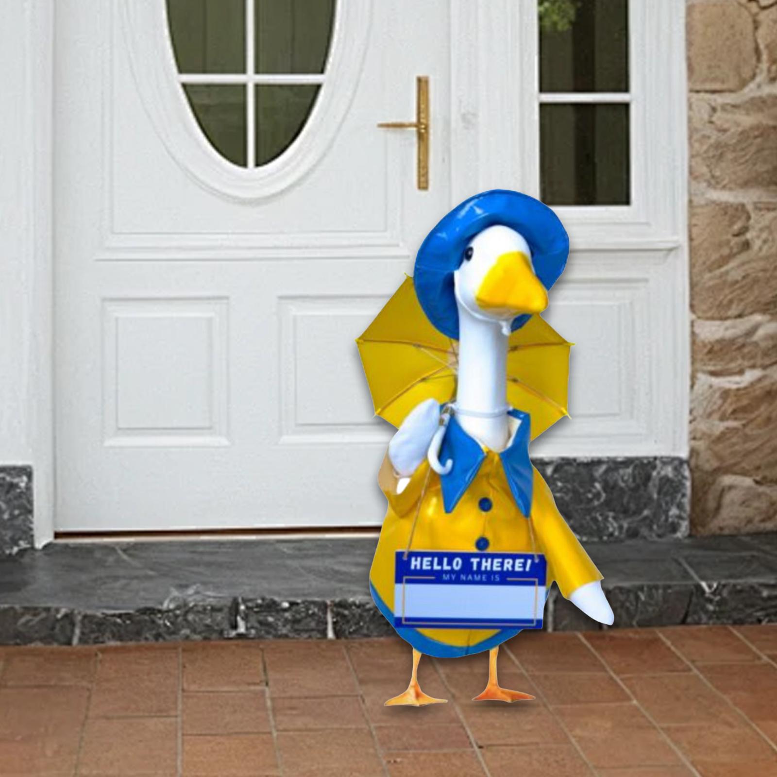

Goose Outfit for 23 inch Statue Cute Goose Figurine Outfit Creative Apparel