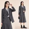 Women's High-End Business Professional Three-Piece Suit Set for Interviews and Formal Wear