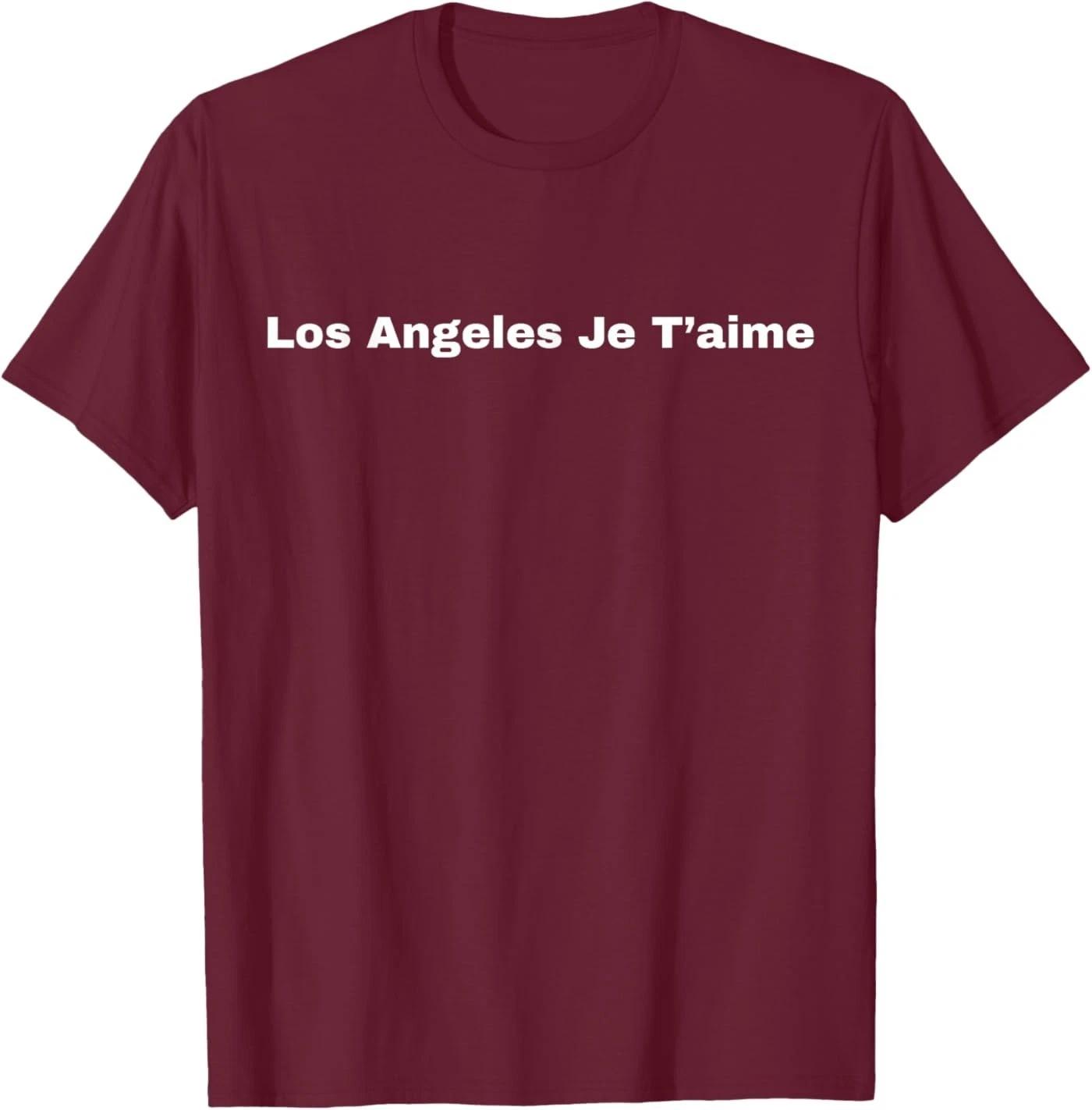 Los Angeles Je T Aime T-Shirt L