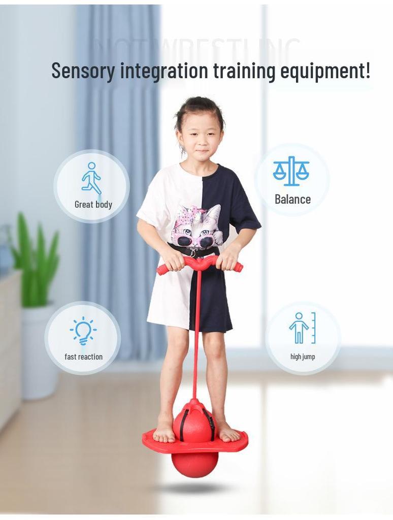 Froschsprung Hüpfball - Balance- und Wachstums-Übungsgerät für Kinder