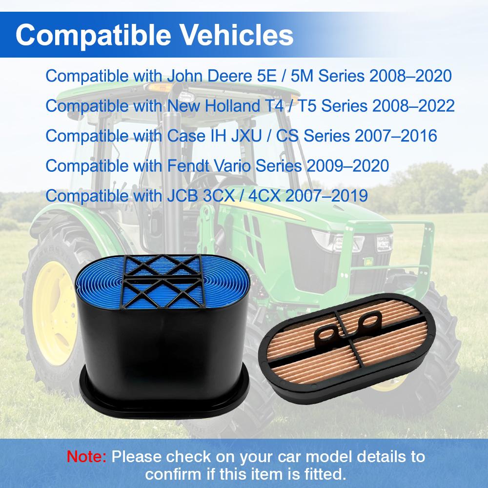Für JCB 3CX 4CX Fendt Vario John Deere Bagger Luftfilter P608533 P600975 87037984 87037985 P609490 32925683 AF26655 AF26656