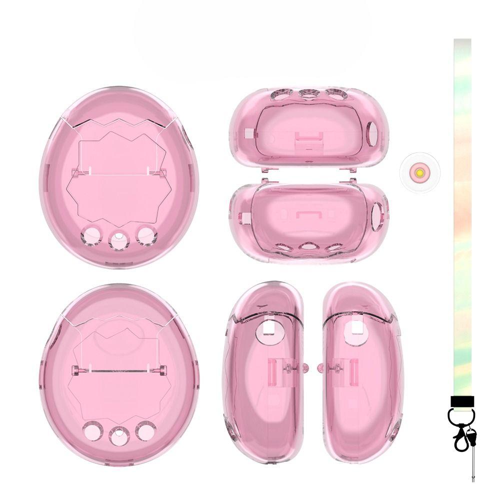 Transparent Protective Case Crystal PC Anti-Scratch Hard Shell Dustproof Full Coverage Clear Cover for Tamagotchi Paradise