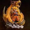 Q Version Anime Dragon Ball Dragon Fist Super 3 Son Goku Super Saiyan Gk Statue Toys Collectible Model Doll Children Present