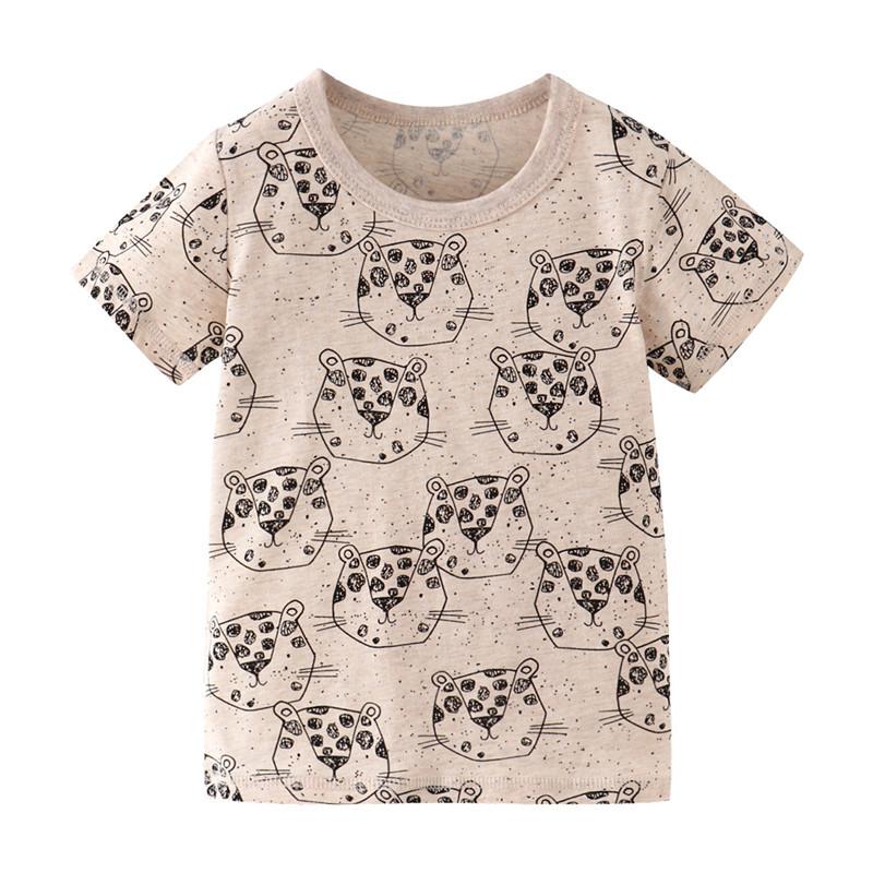 

Zeebread 2-7T Arrival Baby T-shirts With Cartoon Print Hot Selling Boys Summer Tees Tops Short Sleeve Shirts Clothes 160CM