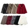 2026 Women's Shearling Suede Winter Coat - Thick, Warm, European & American Style, Loose & Short.