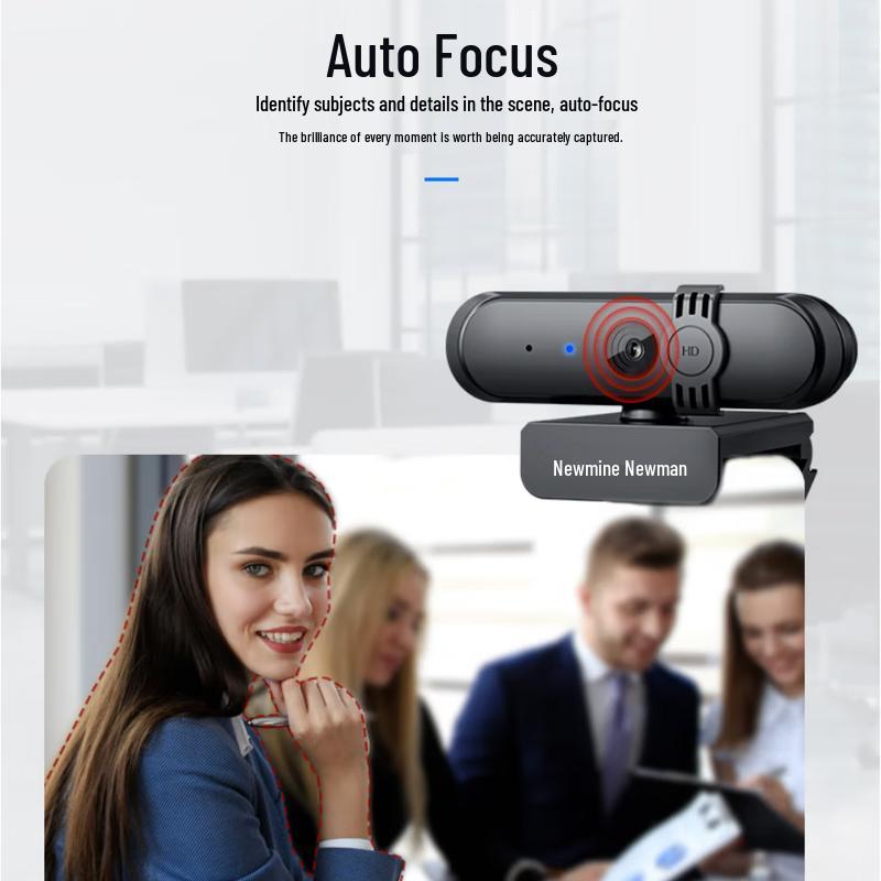Newman NM-S601 1080P HD USB Webcam with Microphone (CN version)