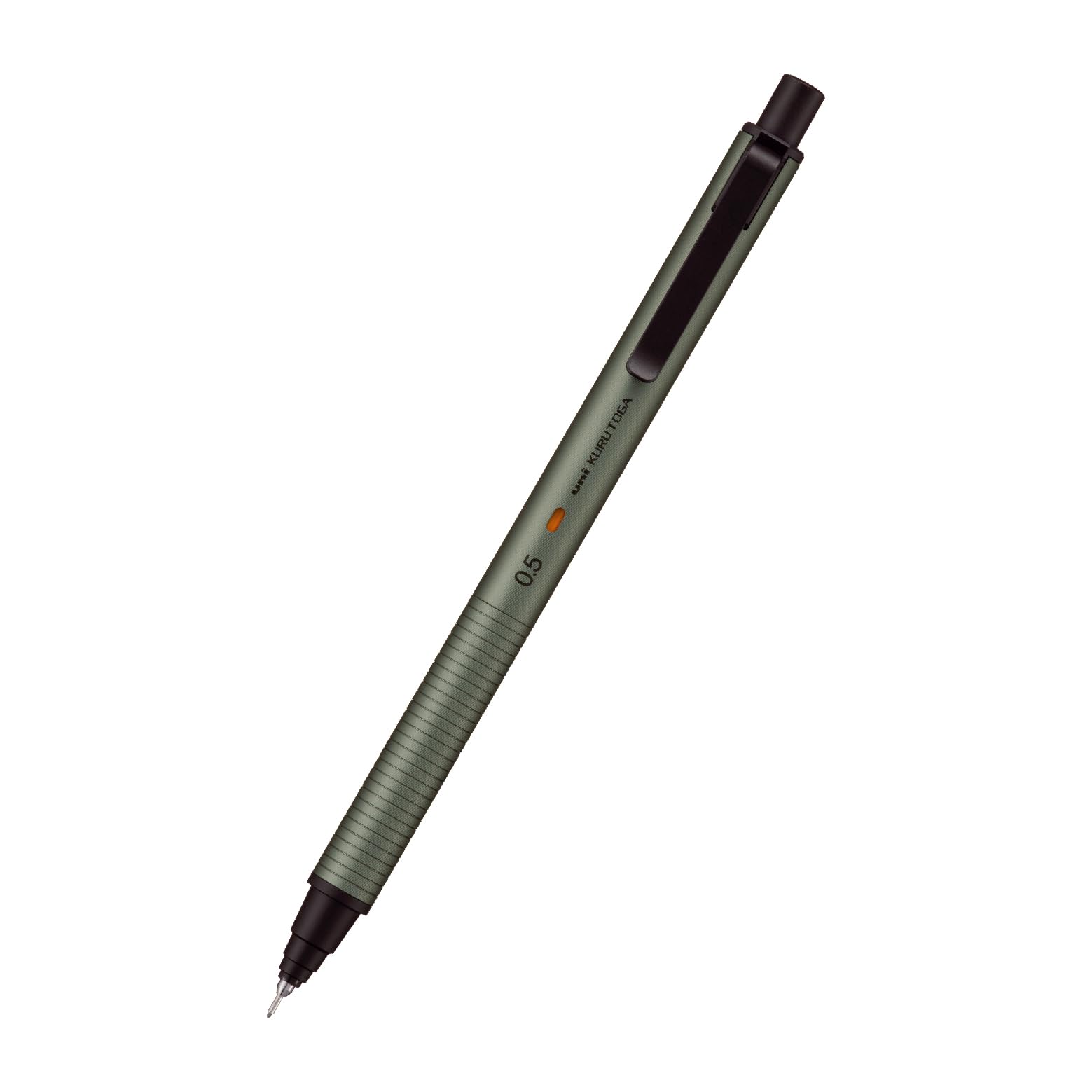 Mitsubishi Pencil Kuru Toga Metal Mechanical Pencil Phantom Gray 0.5mm M5KH1P.23