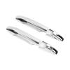 8Pcs Chrome Car Door Handle Frame Panel Cover Trim For Honda City 2008-2013