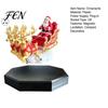 Magic Rotating Christmas Decoration Floating Santa Sleigh, Flying Sleigh Magnetic Levitation Decorations, Novelty Present for Friends Claus